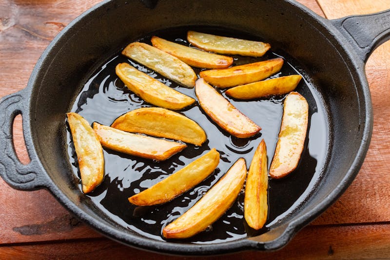 Skillet baked golden cornbread side